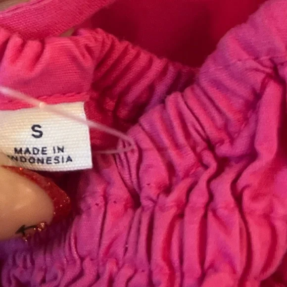 gap 𖤓 hot pink maxi dress. - Picture 7 of 7